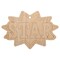 Star Burst Fun Text Teacher School Unfinished Craft Wood Holiday Christmas Tree DIY Pre-Drilled Ornament